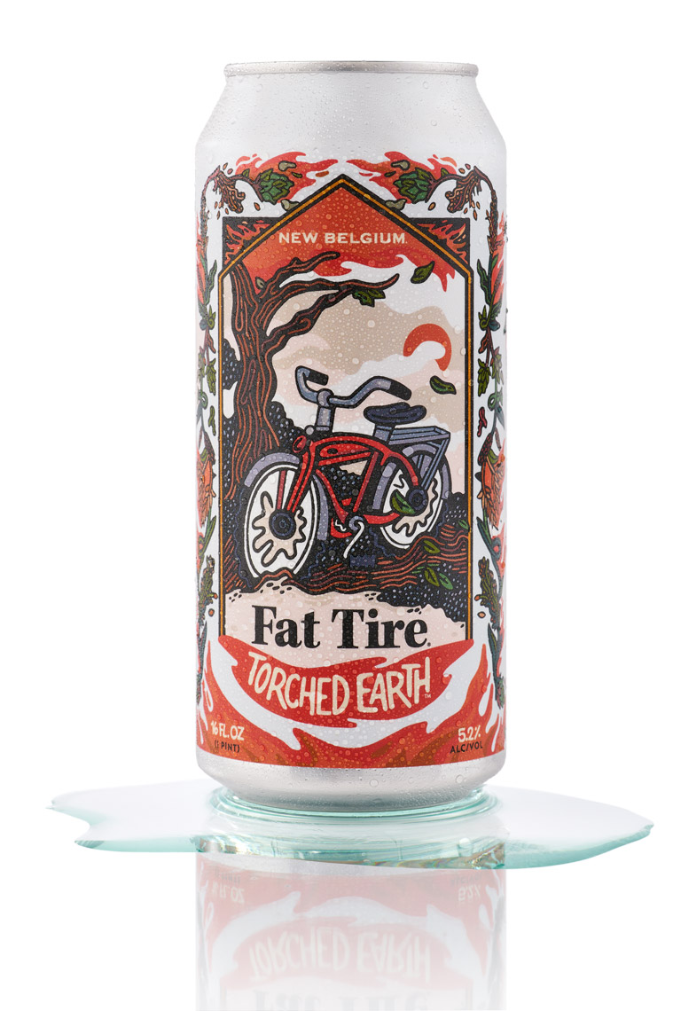 New Work New Belgium Fat Tire Torched Earth Melting Away Denver Colorado