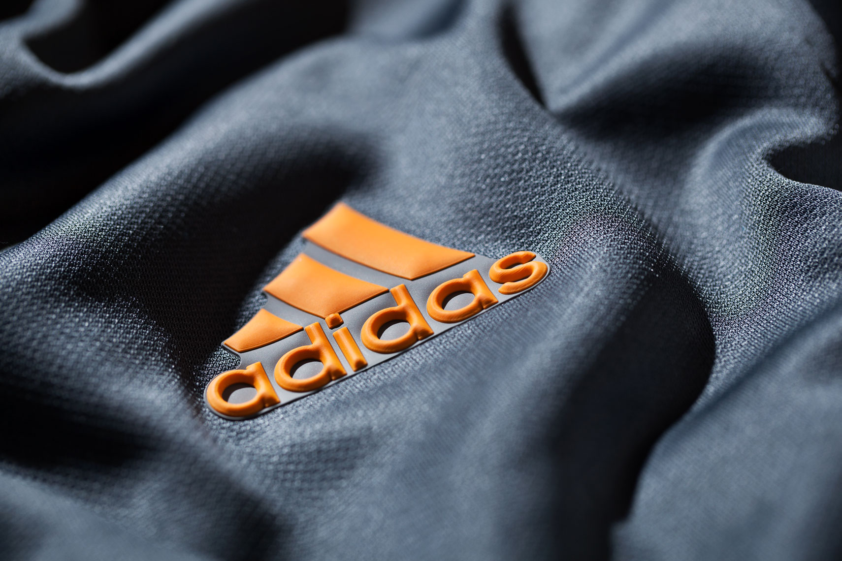 Product Photography Gear Adidas Quarter Zip Mens Athletic Pullover Gray Orange Logo