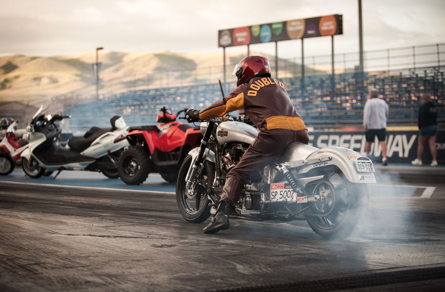 03 Location Photography Dan Schrock Photographer Location Bandimere Speedway Denver Colorado Motorcyle NHRA Dragtrack
