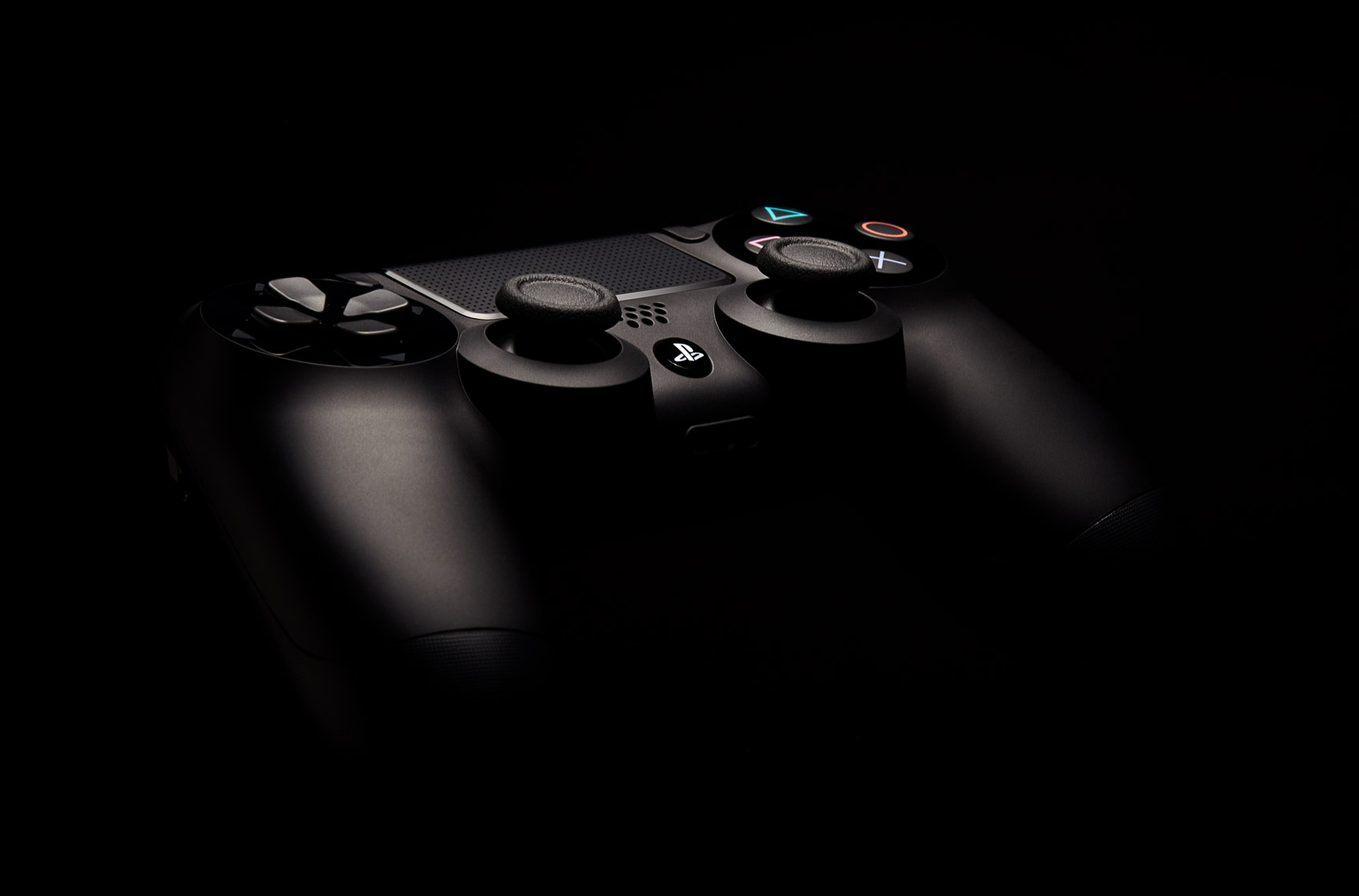 Product Photography Gadgets Sony Playstation 4 Dual Shock Controller Floating in Space Denver