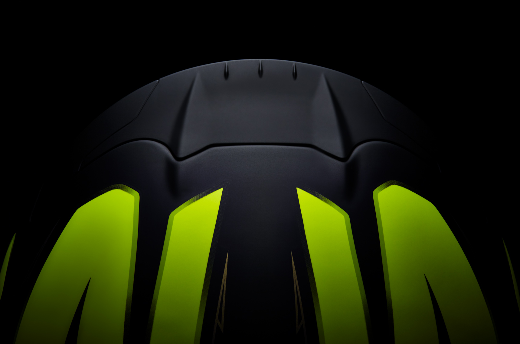 Product Photography Gear Shoei Road Racing Street Helmet Detail Venting Saftey Yellow Green