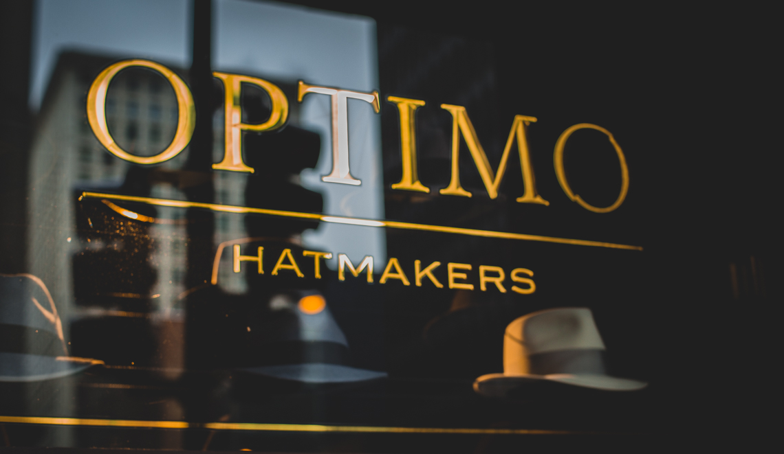 01 Optimo Hats Chicago Fedora Graham Thompson Best Hats Made Monadnock